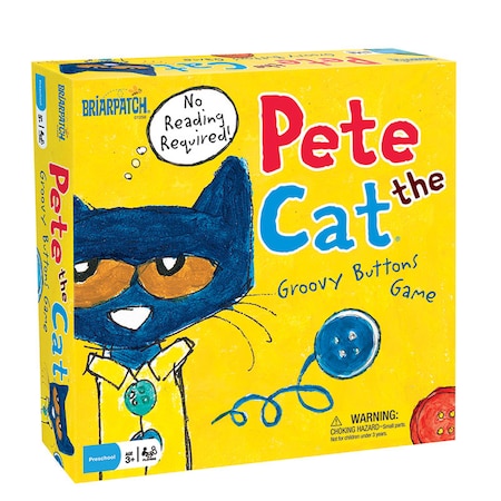 Briarpatch Pete the Cat Groovy Buttons Game UG-01256